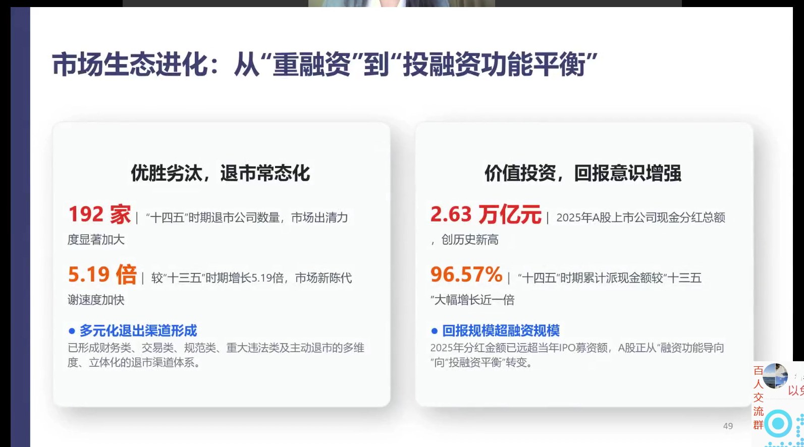 市场生态进化投融资平衡