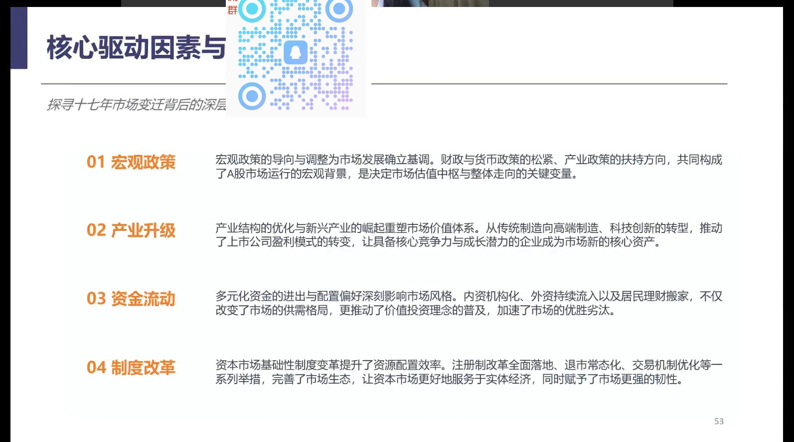 核心驱动因素