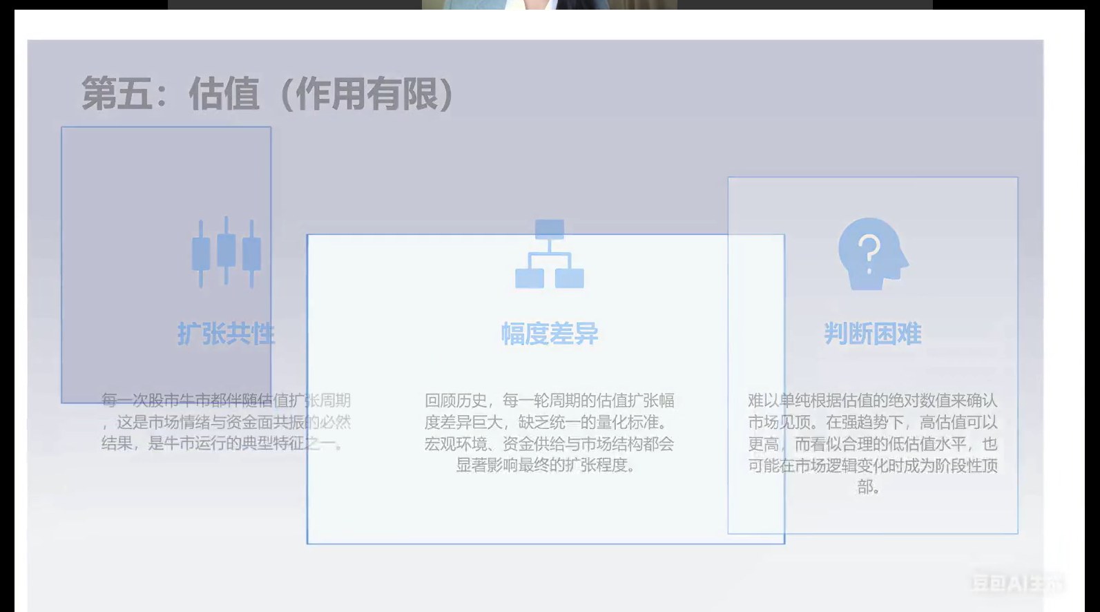 第五：估值