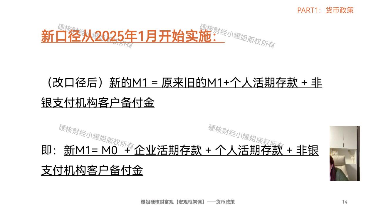 M1口径调整